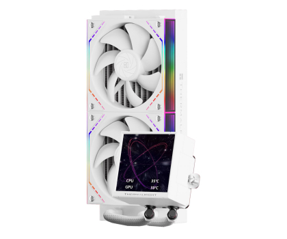 Wentylator do komputera Thermalright Peerless Vision 240 Argb White 2x120mm